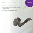 thumbnail image 5 of Design House Springdale Interior Universal Dummy Door Lever, Oil Rubbed Bronze, 5 of 11