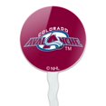 thumbnail image 2 of NHL Colorado Avalanche Logos Cupcake Picks Toppers Decoration Set of 6, 2 of 7