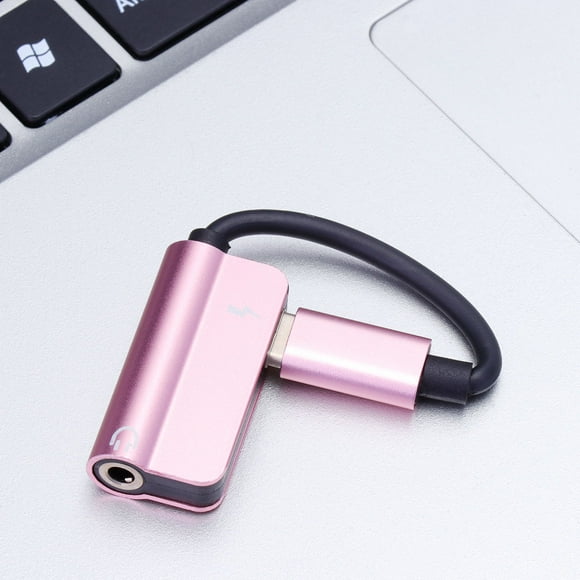 SHOWERORO USB to Audio Adapter for 3.5mm Headphones Compatible Devices 1Pack Back to School