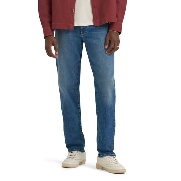 Lee® Men's Five Pocket Relaxed Taper Denim Jeans