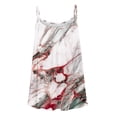 thumbnail image 5 of Tops for Women Trendy GaThRRgYP Summer Womens Tank Tops,2025 Women's Spring and Summer New Tank Eyelet Embroidery Neck Independence Day Print Casual Fashion Top Red XXXL, 5 of 5