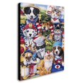 thumbnail image 2 of Trademark Fine Art 'Working Paws' Canvas Art by Jenny Newland, 2 of 3
