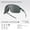 Bright dark gray/Polarized white ice, variant on ROCKBROS Cycling Sunglasses Fashion and Colorful Anti-fog Transparent Sungglasses Polarized Cycling Unisex Sport UV400
