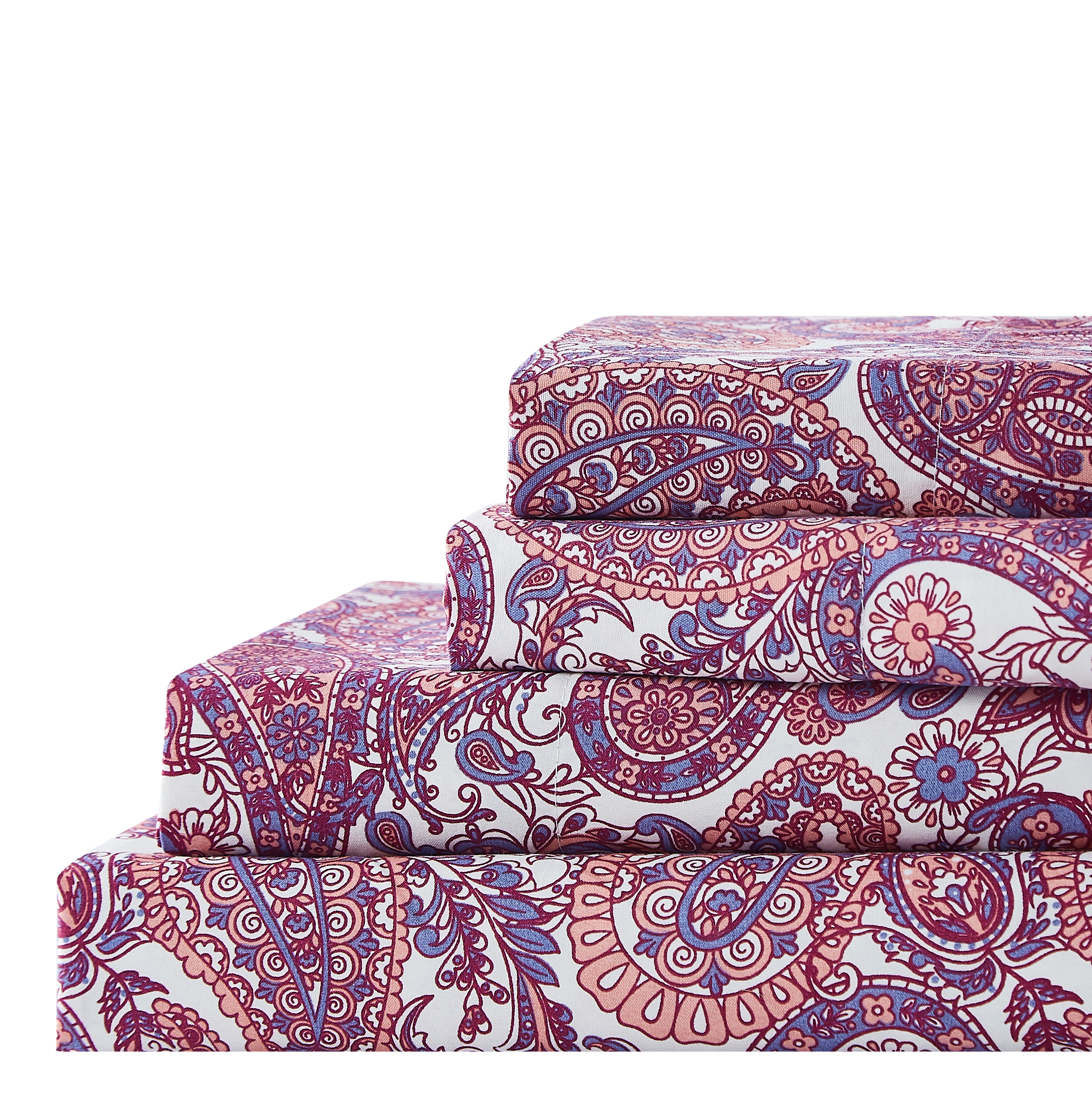 Abella Paisley 3-piece Sheet Set Twin