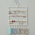 thumbnail image 3 of ✪ Jewelry Organizer Wall Mounted Hanging Earring Necklace Bracelet Holder Over the Door Wall Cabinet for Women Girls Gift, 3 of 12