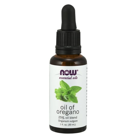 Olive Oil Root Therapy NOW Essential Oils, Oil of Oregano, 25% Blend of Pure Oregano Oil in Pure Olive Oil, Comforting Aromatherapy Scent, Steam Distilled, Vegan, 1-Ounce ()