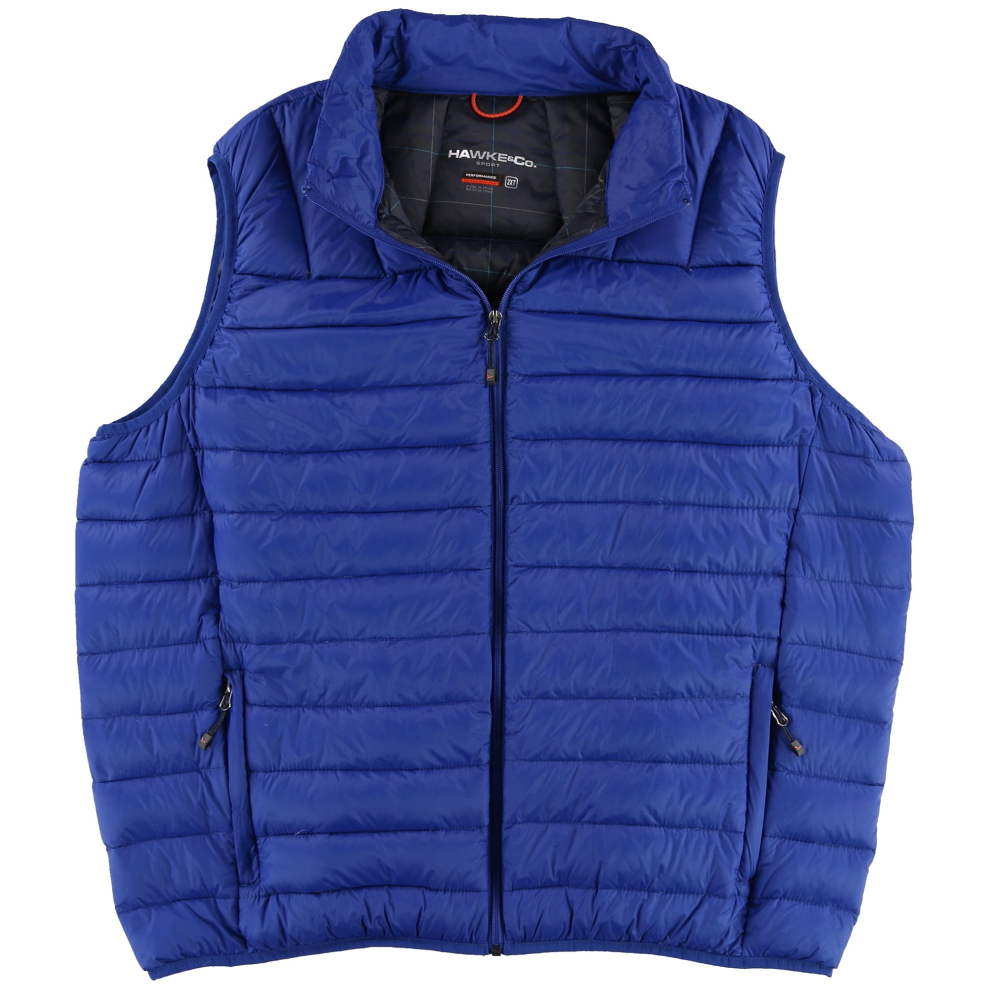 Hawke & Co. Hawke & Co. Mens Big & Tall Packable Puffer Vest, Blue