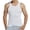 #01-White, variant on Men's Cotton Undershirts Tank Tops Sleeveless Plain Summer Vest Athletic wear, Square Cut Muscle Rib A-Shirts Sizes L to 5XL