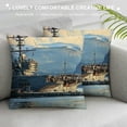 thumbnail image 3 of PHYHOO Navy Ship Cushion Covers Military Theme Throw Pillow Covers Military Combat Ship Pattern Pillow Covers, Army Soldier Cushion Cases for Boys Kids Teens Soft, 3 of 5