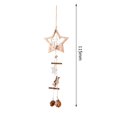thumbnail image 4 of Colgante de estrella de madera de cinco puntas, adornos de Navidad, regalos de decoración del hogar (2 Tmvgtek Oficina Multiescena Multifunción, 4 of 4