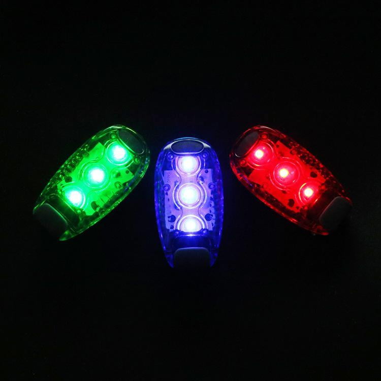 4 Pack Clip On Strobe/Warning Lights for Runners,Dogs,Bike,Boat,Walking,Stroller High Visibility Accessories for Your Reflective Gear FICBOX LED Safety Lights 