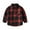 Red, variant on Ccpelsie Kids Classic Plaid Long Sleeve Shirt Comfortable Casual Button Down Checked with Chest Pocket for Big/Little Boys or Girls(Red,6-12 Months)