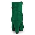 thumbnail image 4 of Botines de Tacón Allegra K Punta Redonda Verde 36, 4 of 7