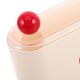 thumbnail image 2 of Caja de almacenamiento para mascarillas faciales con tapa, organizador de maquillaje impermeable para tocador, soporte de plástico para cosméticos para encimera de baño o tocador., 2 of 8