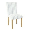 thumbnail image 4 of HomePop Classic Parsons Dining Chair -Blue Farmhouse Stripe (Set of 2), 4 of 11