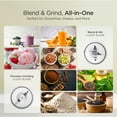 thumbnail image 4 of Cuckoo Portable Personal Blender 17oz Food Mixer ETL Certified White (CFM-D60W), 4 of 6