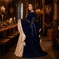 thumbnail image 4 of Renaissance Costumes for Women Dress, Medieval Costume Womens Halloween Dress for Renaissance Festivals and Fairs, 4 of 6