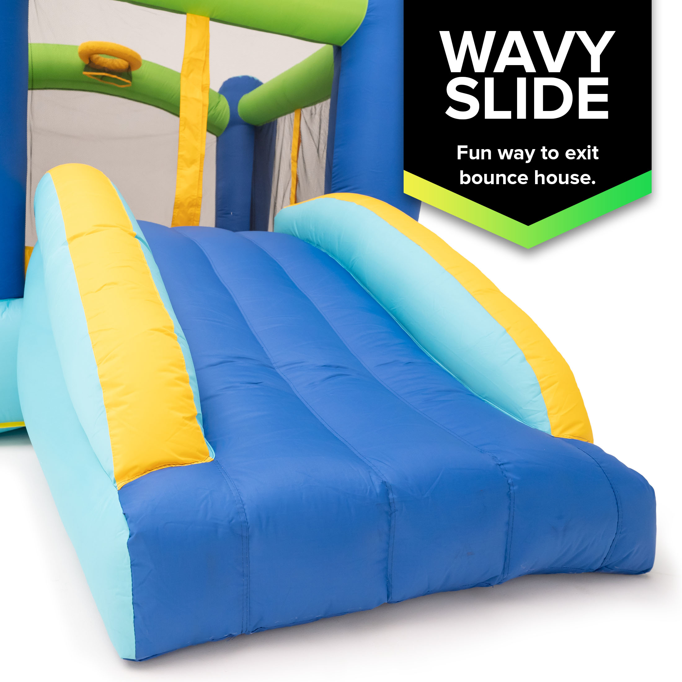Sportspower My First Jump 'n Slide Bounce House with Ball Pit & with Lifetime Warranty on Heavy Duty Blower - image 2 of 10
