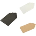 thumbnail image 3 of Langgg 100pcs Label Kraft Paper Blank Hang Tags Christmas Wedding Party Favor Notes Solid Gift Card, 3 of 8