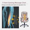 Executive Ergonomic PU Leather Heated Vibrating Massage Office Chair