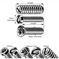 Black Oxide Star Drive Fillister Head Gun Screws 10 Pcs 8 40 X 1 4 black-oxide-star-drive-fillister-head-gun-screws-10-pcs-8-40-x-1-4