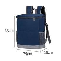 Insulated Cooler Backpack - Leakproof 30 Cans Waterproof Soft Cooler Bag For Beach, Camping & Travel, Lightweight Lunch Bag With 12H Hot/Cold Retention For Men & Women- royal blue