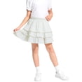 thumbnail image 6 of EnJoCho Tutu Dress For Girls, Girls Ruffled Tutu Skirt Kids Ballet Dance Skirts Toddler Elastic Waist Birthday Par𝗍y Min𝗂 Skirt for 1-11 Years, 6 of 9