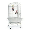 thumbnail image 3 of Prevue Pet Products Medium Dome Top Bird Cage - Chalk White 34522, 3 of 14