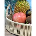 thumbnail image 3 of ELE Light & Decor Wicker / Rattan Serving Tray with Handle in Beige, 3 of 12