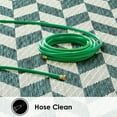 thumbnail image 4 of Nicole Miller New York Patio Country Calla Contemporary Herringbone Indoor/Outdoor Area Rug, Green/Cream, 5'2"x7'2", 4 of 9