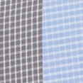 thumbnail image 2 of DKNY Mens Blue Collared Slim Fit Stretch Dress Shirt L 16.5- 34/35, 2 of 2