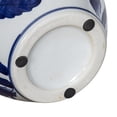 thumbnail image 4 of A&B Home Blue and White Floral Porcelain Ginger Jar 6.3" x 6.3" x 7.5", 4 of 11
