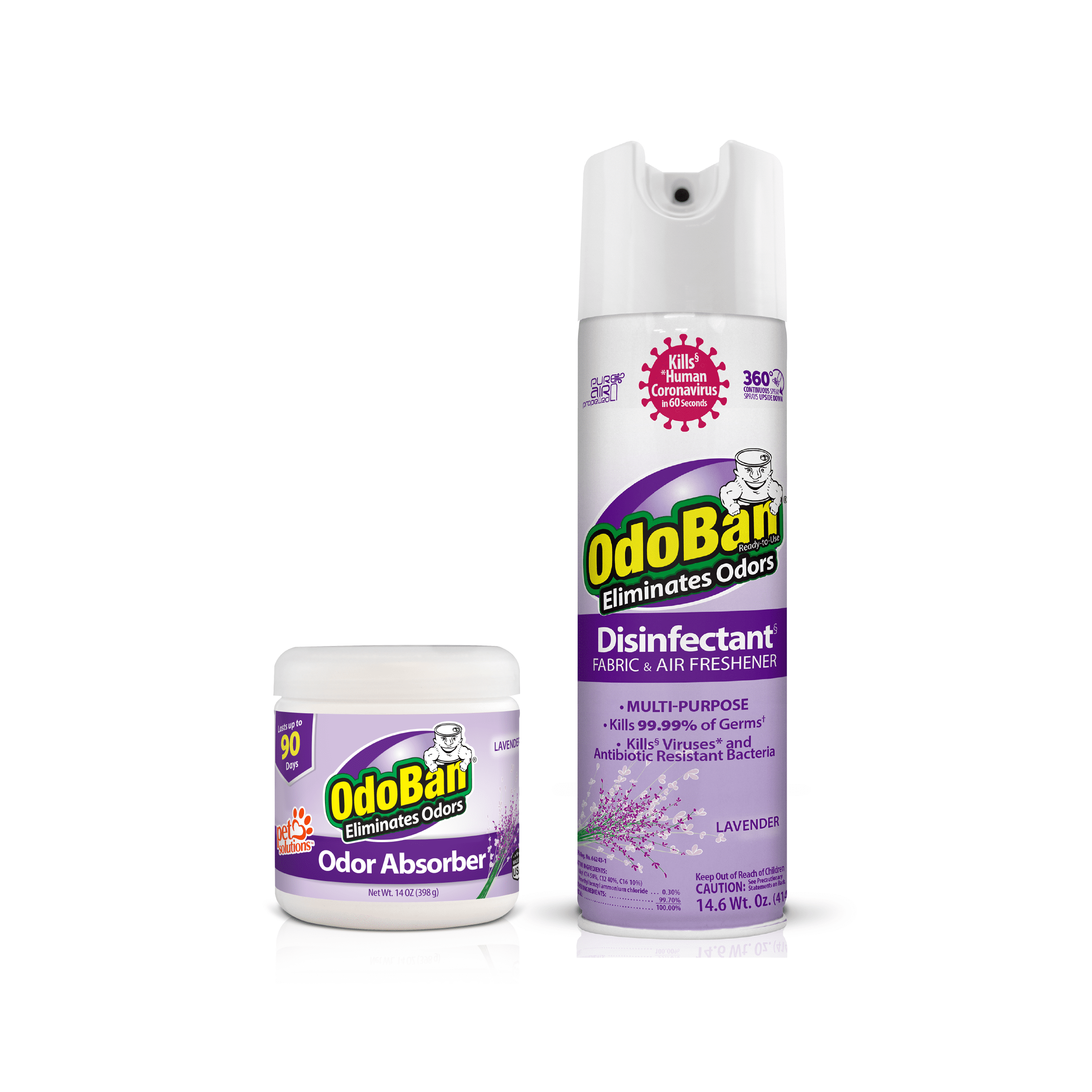 OdoBan ReadytoUse Disinfectant and Harsh Smell Eliminator, Air and