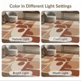 thumbnail image 7 of ODIKA 5'x7' Washable Area Rug Beige Terracotta Geometric Blocks Modern Abstract with Arches and Lines for Dining Room, Under Table, Home Office, Non-Slip Chair-Friendly, 7 of 7