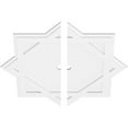 thumbnail image 2 of Ekena Millwork Axel Architectural Grade PVC Ceiling Medallion (Set of 2), 2 of 11