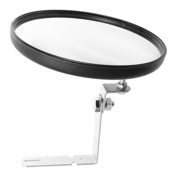 MERRYHAPY Convex Safety Mirror 6.3x6.3x2.8in Wall Mounted for Increased Visibility and Accident Prevention