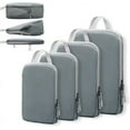 thumbnail image 6 of 4 Set Compression Bags Organiser Suitcases Packing Cubes Travel Storage Luggage, 6 of 11