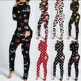 thumbnail image 4 of Pyjama Adulte Boutonné Imprimé Fonctionnel, 4 of 5