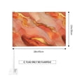 thumbnail image 2 of Car Flag12x18 No Pole Is Not Easy To Fade Fast Dry Hole Design Can Wear Flagpole Easy To Install For Car Family Business Travel Orange And Red Gold Marble, 2 of 8