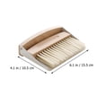 thumbnail image 3 of 2 Sets Desktop Cleaning Brush Small Brush Keyboard Computer Sweep Brush with Dustpan, 3 of 8