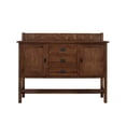 thumbnail image 2 of Crafters and Weavers Arts and Crafts 2-Door Solid Wood Sideboard in Walnut, 2 of 11