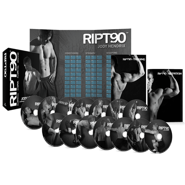 ript90 90 day 14 dvd workout program with 14 exercise