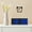 Blue, variant on LED Digital Alarm Clock,Large Display with Voice Control,Adjustable Brightness,Dual Alarms,Night Mode,White Frame