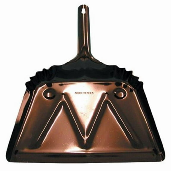 Metal Dust Pan 12 in. Edgeblack