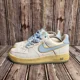 thumbnail image 2 of 2004 Ni&ke Air Force 1 Low Ice Blue Maize Women's 307109-143 Size 7.5, 2 of 6