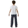 thumbnail image 5 of FORMRS Kids Pajama Pants with Pockets Size 6-8Y Boys Lounge Sleep Bottoms, Red Fireworks Pattern, 5 of 8