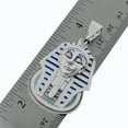 thumbnail image 3 of 25+ Grams Real Silver 14K White Gold Over Egyptian King Tut Pharaoh Pendent Charm 2'', 3 of 5