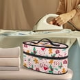thumbnail image 2 of HELLHERO Iron Organizer Travel Iron Storage Holder Bag Protective Travel Steamer Bag Protective Iron Accessories Candy Canes, Bag Only, 2 of 6