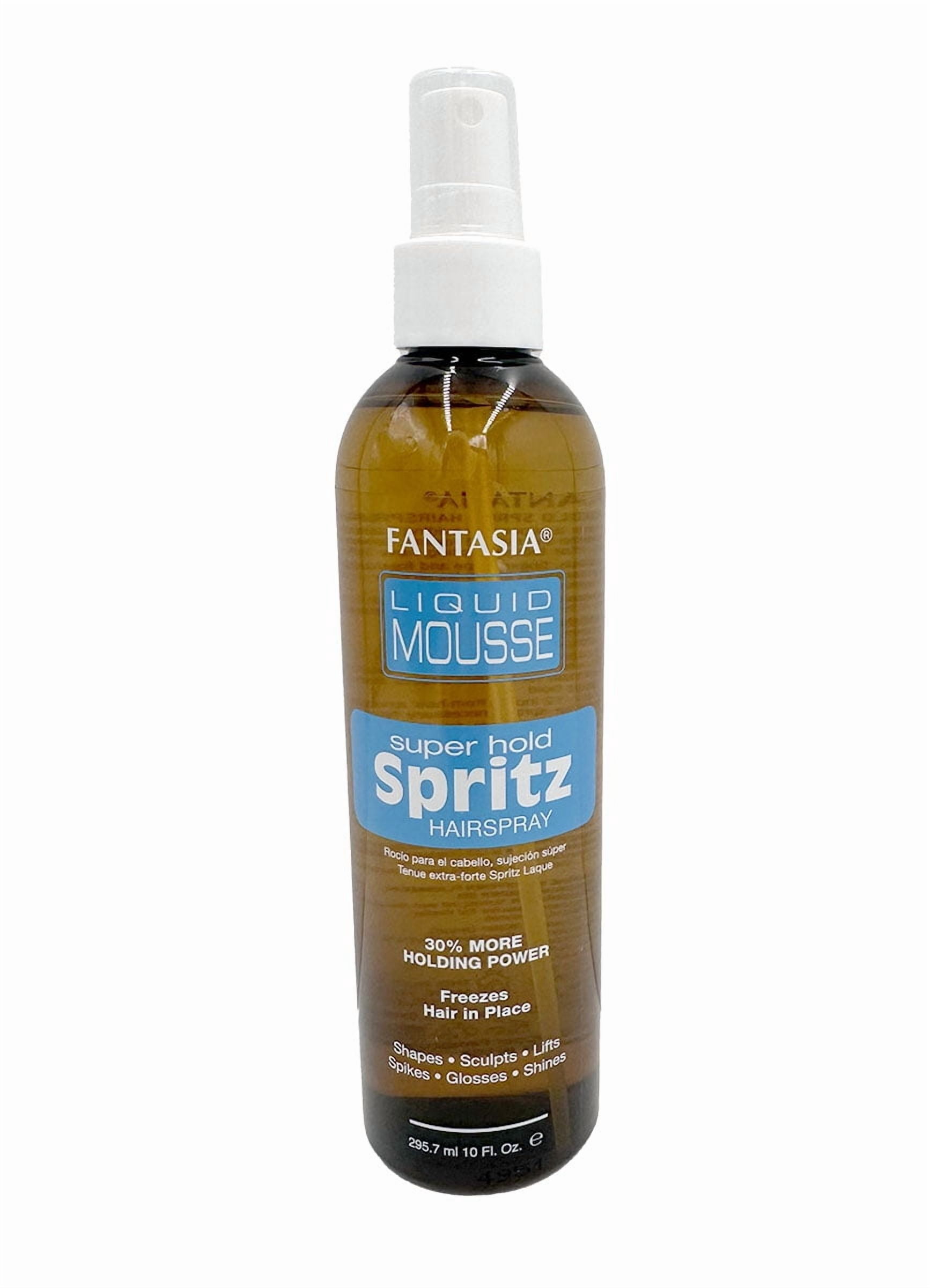 Fantasia Liquid Mousse Super Hold Spritz Hairspray, 2 fl. oz