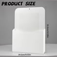 thumbnail image 4 of YardChic Locker Accessories, Plastic Magnetic Pen Holder, Wall Mounted PP Dry Erase Marker Holder for Whiteboard, Classroom Locker Organizer, Pencil Cup for Refrigerator, Classroom Must Haves, 4 of 9